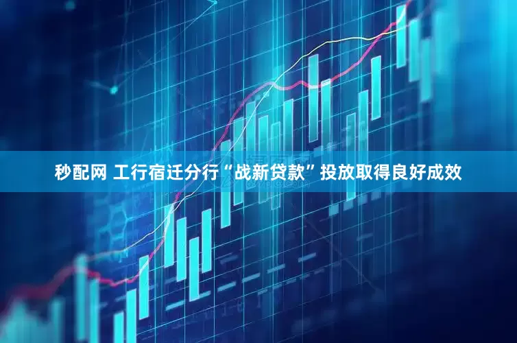 秒配网 工行宿迁分行“战新贷款”投放取得良好成效