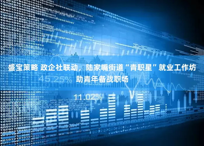 盛宝策略 政企社联动，陆家嘴街道“青职星”就业工作坊助青年备战职场